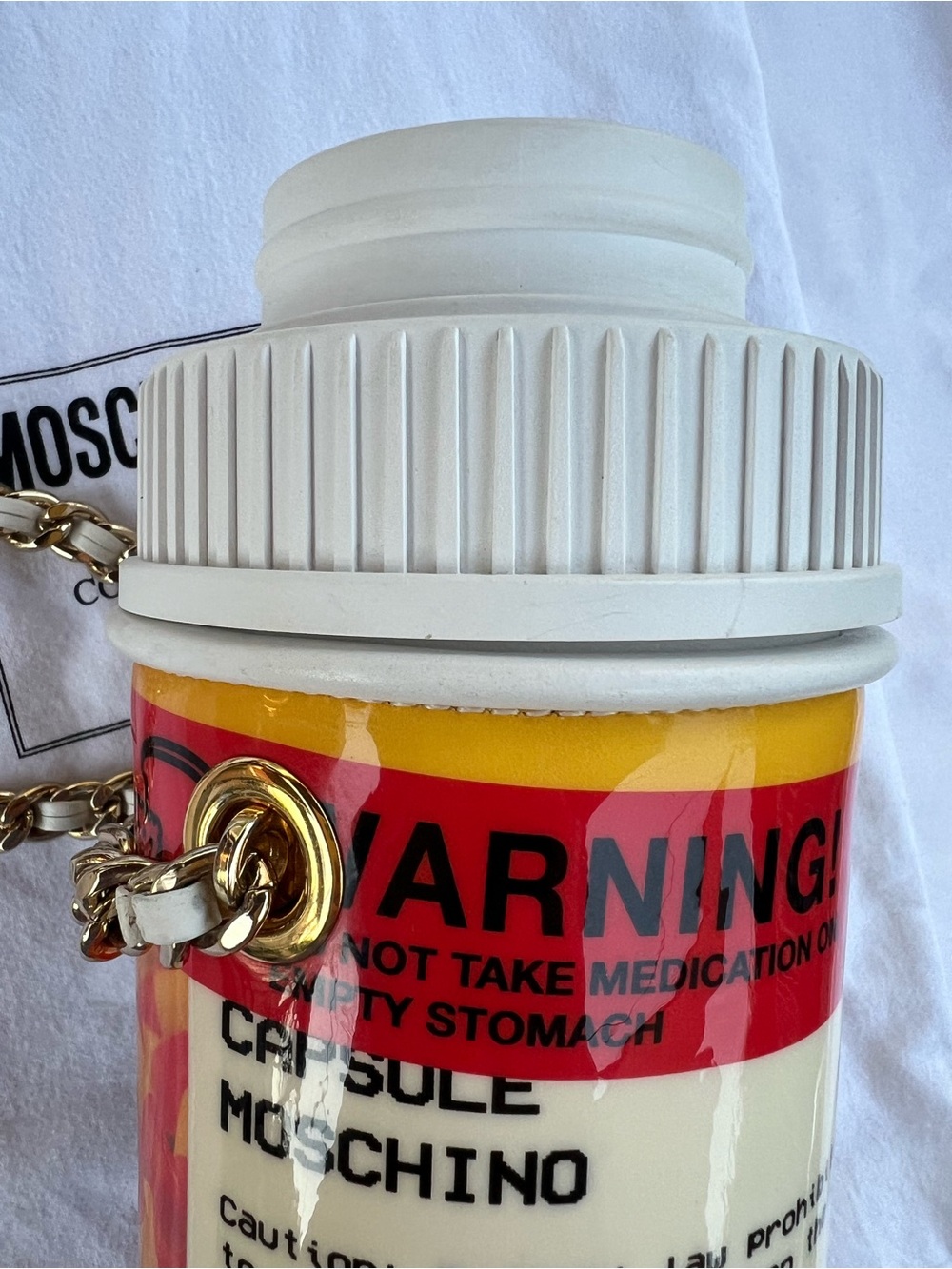 Moschino x Jeremy Scott Pill Bottle Bag - Picture 4 of 9